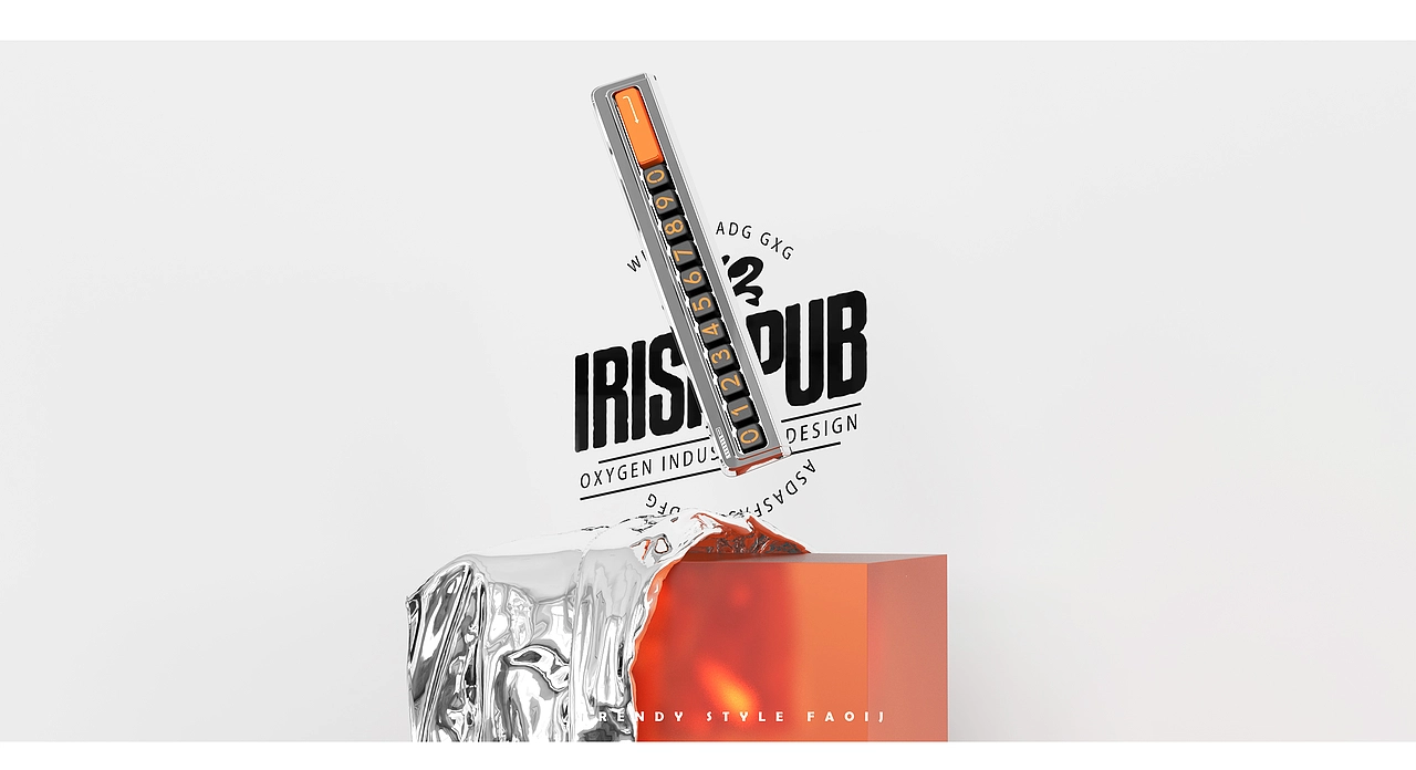 Cube方块—键盘号码牌