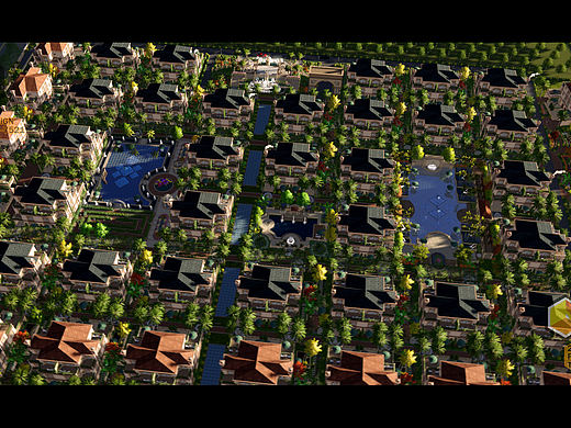 蜂巢设计lumion4别墅动画