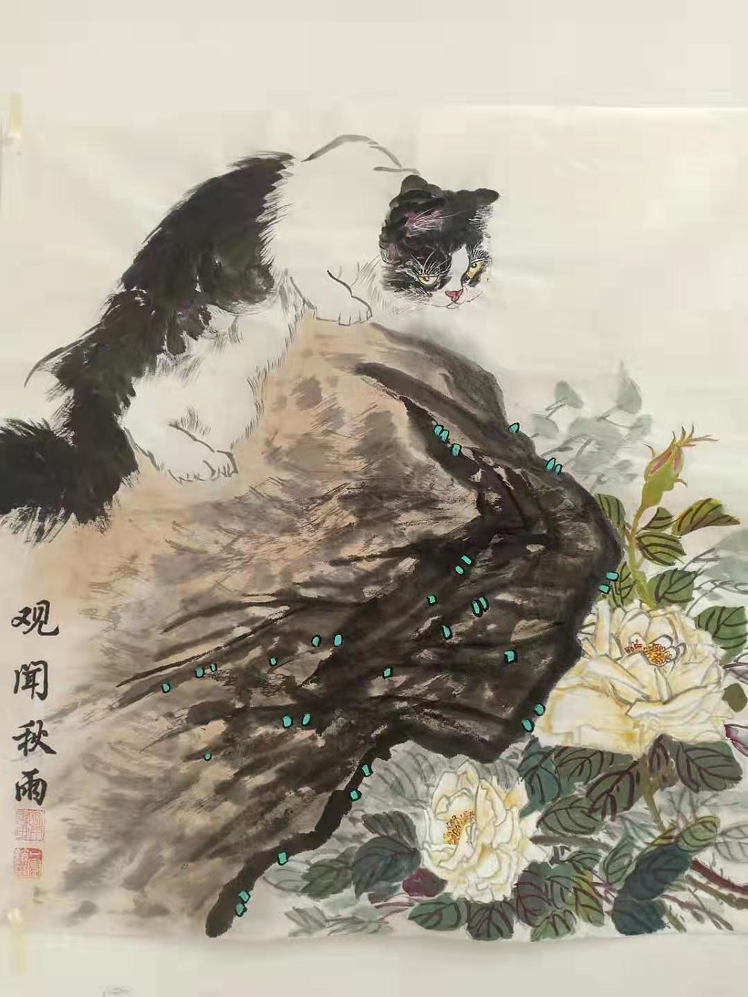 卜宪锁国画作品（一）