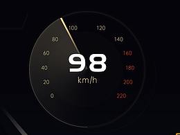 智能车载宽屏设计小样