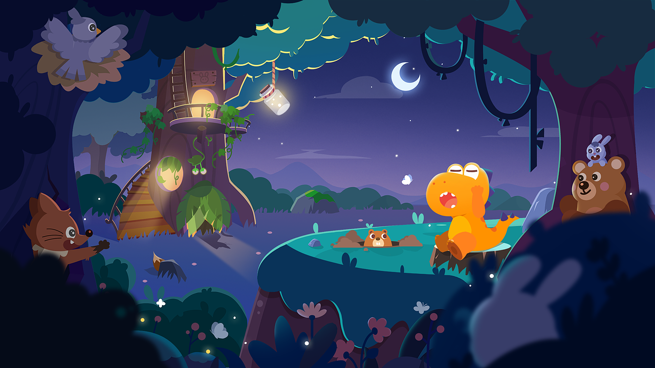 瓜瓜龙测试（图ZMjUwNTgxNDky） - 儿童插画 - 站酷设计师阿什pu原创素材 - 站酷ZCOOL