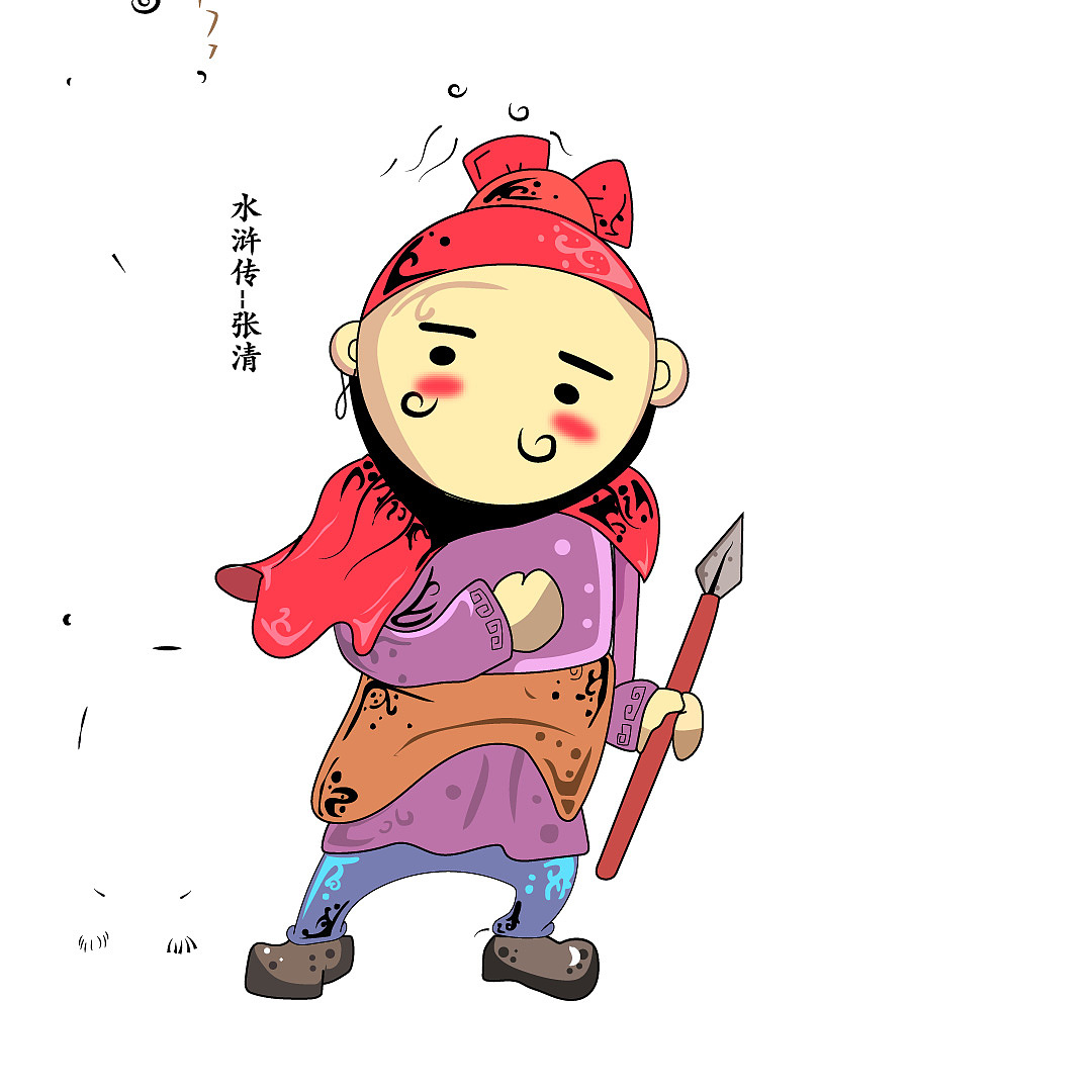 梁山好汉插画版练习