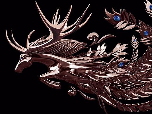 用于滁州「仕府公馆」项目主形象神兽的建模（个人主页-ZMjc3MzIzNTI=） - 人物/生物 - 站酷设计师悦美品牌创意设计原创素材 - 站酷ZCOOL