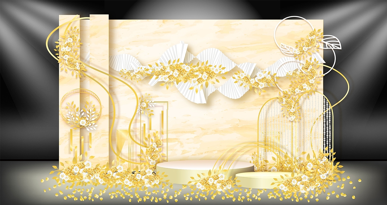 婚礼舞台效果
