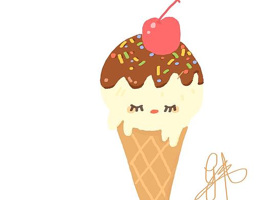 冰激凌（个人主页-ZNTg0NTQzNDg=） - 创作习作 - 站酷设计师燕子and原创素材 - 站酷ZCOOL