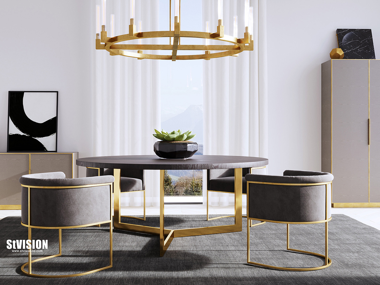 家具产品3D渲染表现（图ZMjgwNTczMzU2） - 建筑/空间 - 站酷设计师沉海原创素材 - 站酷ZCOOL