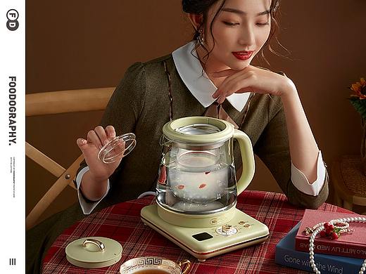 小家电摄影 | 小熊英伦养生壶 ✖ foodography 