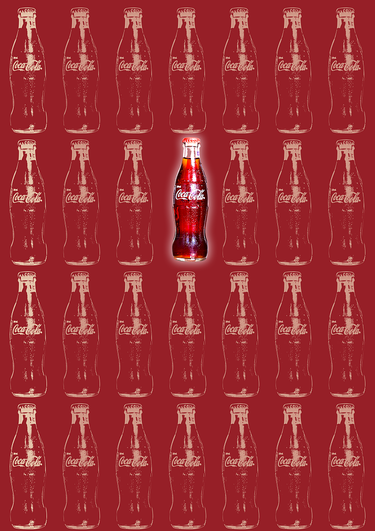 可口可乐创意广告分析图片