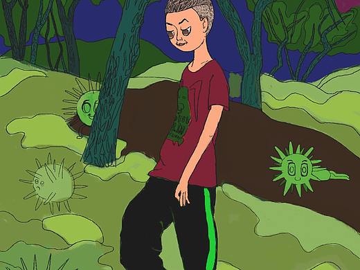 森林和男孩（个人主页-ZNTgxNDI2NjA=） - 创作习作 - 站酷设计师姚小羊原创素材 - 站酷ZCOOL