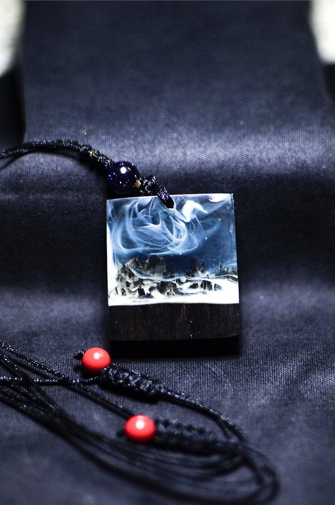 树脂/滴胶 黑檀挂坠 - 原创作品 - 站酷(zcool)