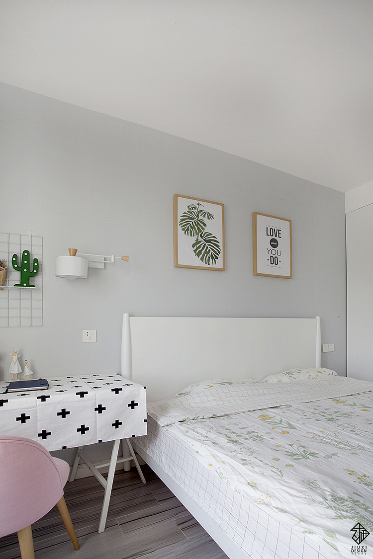 【久栖设计】郑州民安北郡丨北欧风格设计丨春夏正当时（图ZMTAyMDEyMTA0） - 家装设计 - 站酷设计师久栖设计原创素材 - 站酷ZCOOL