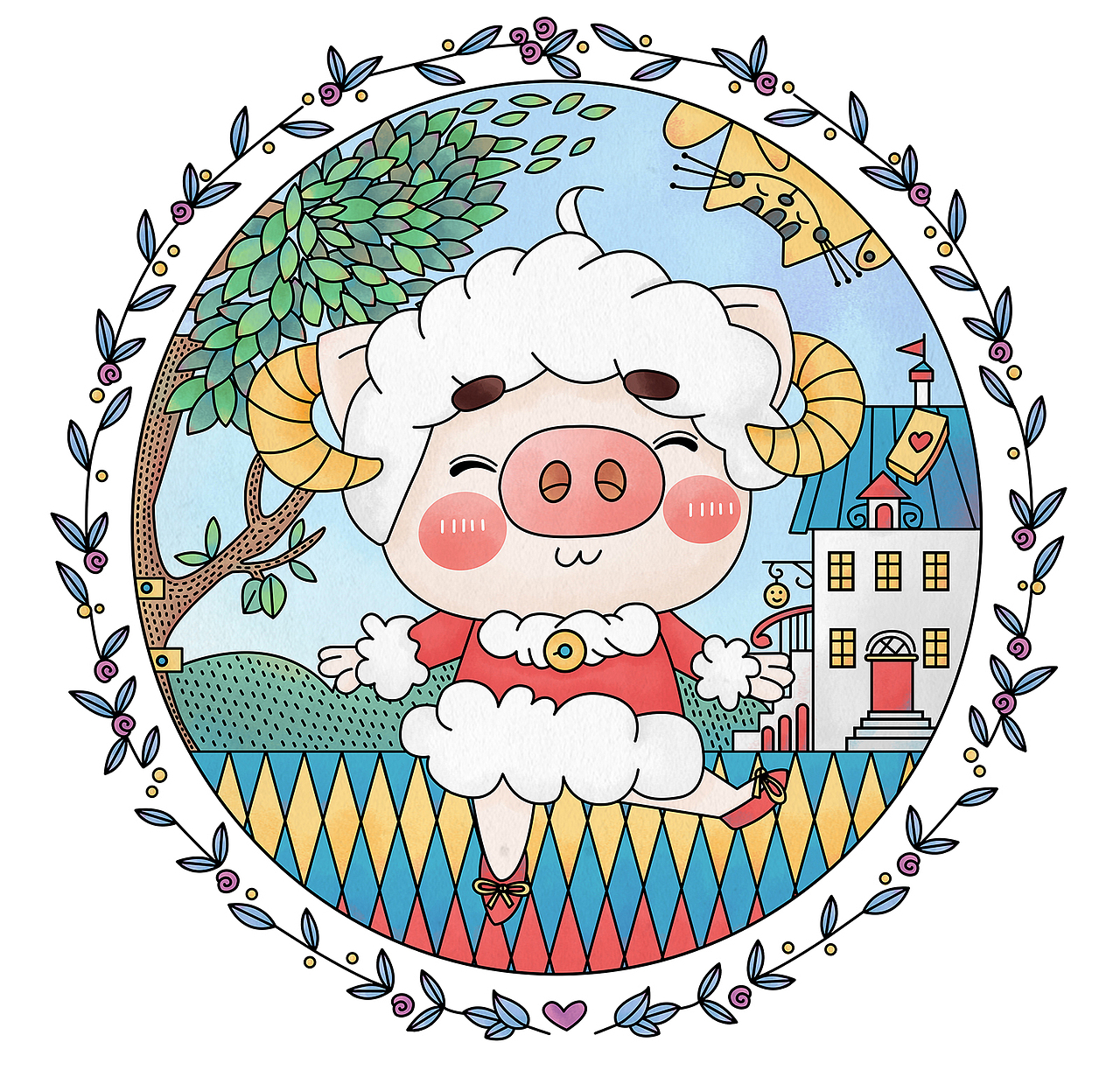 十二星座小猪猪