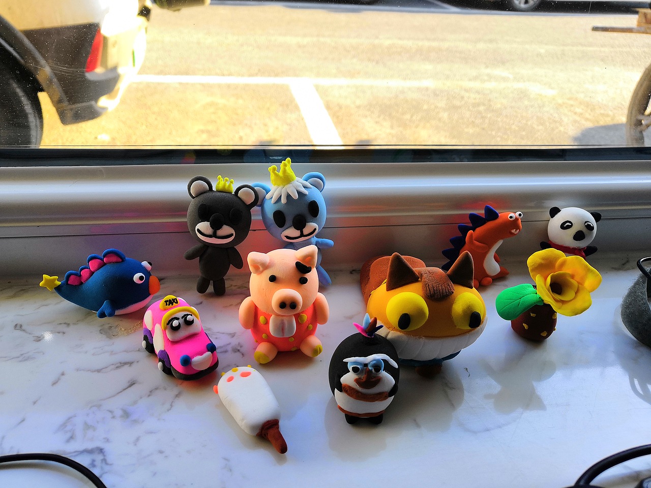 萌萌哒轻粘土手工