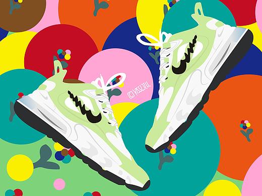球鞋潮流插画 | 「In My Feels」