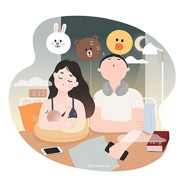 可爱的你：）（图ZMTE3MzE5MTky） - 艺术插画 - 站酷设计师littlehmxx原创素材 - 站酷ZCOOL