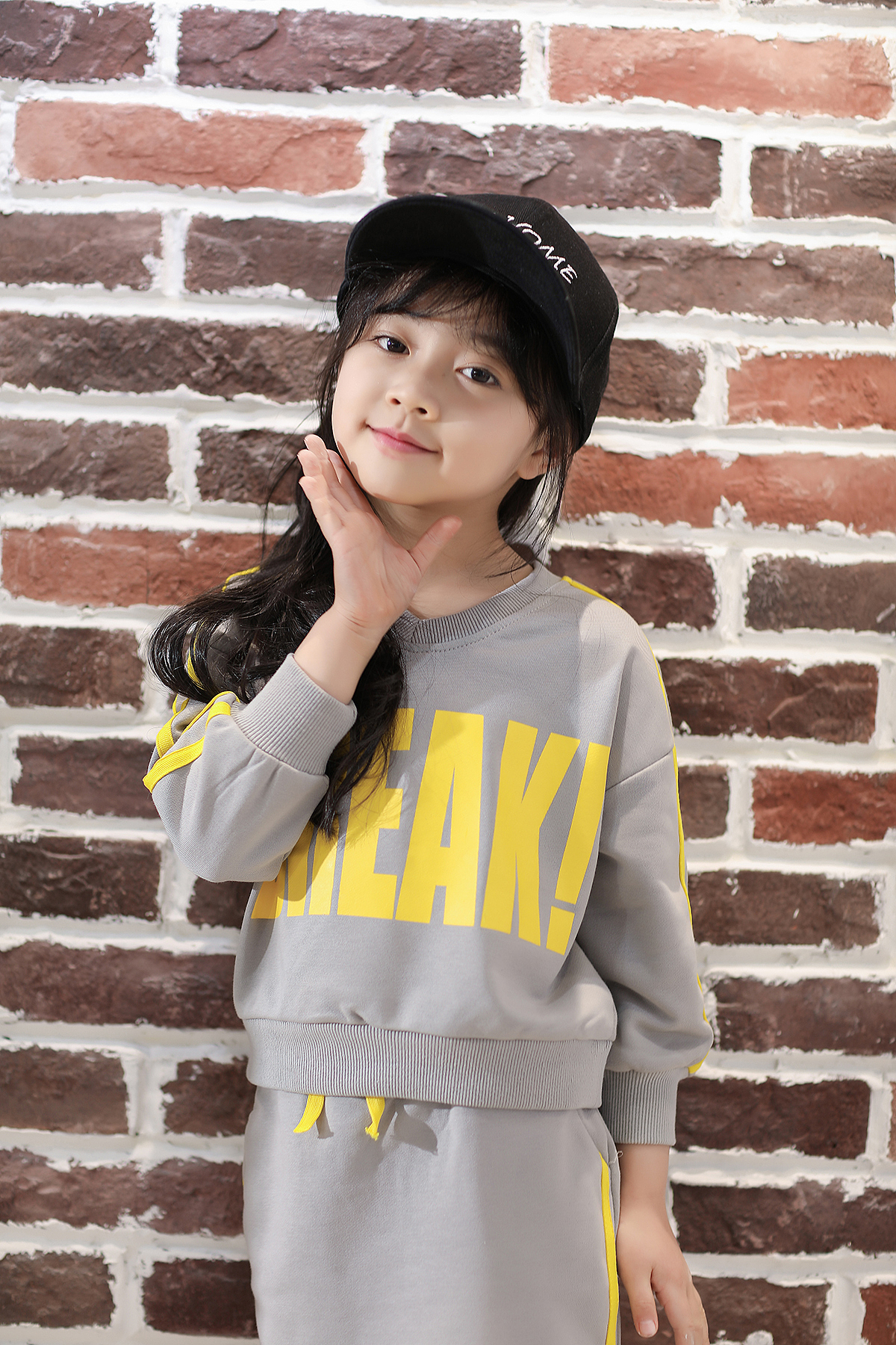 童装模特拍摄 中国女童模服装网店上新图主图详情图