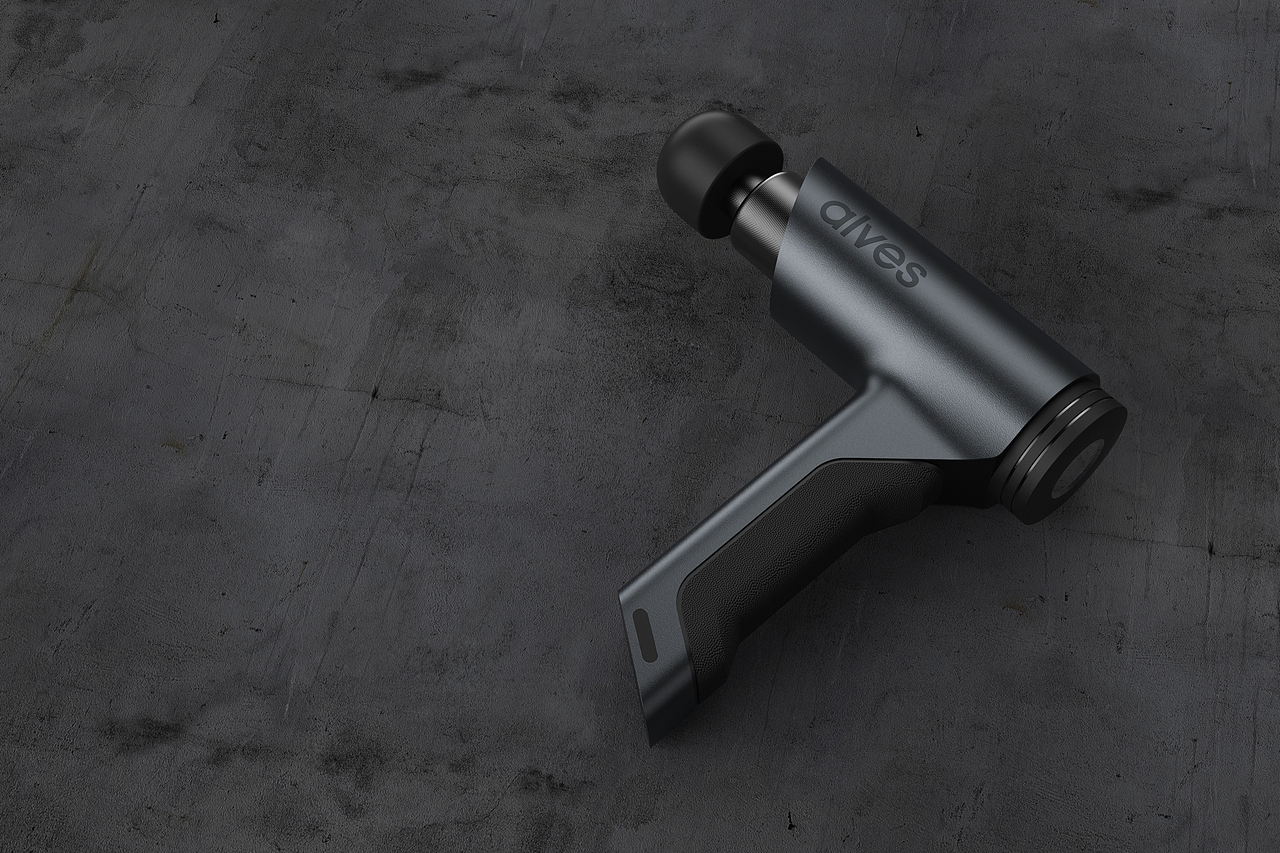 筋膜枪犀牛建模+keyshot渲染