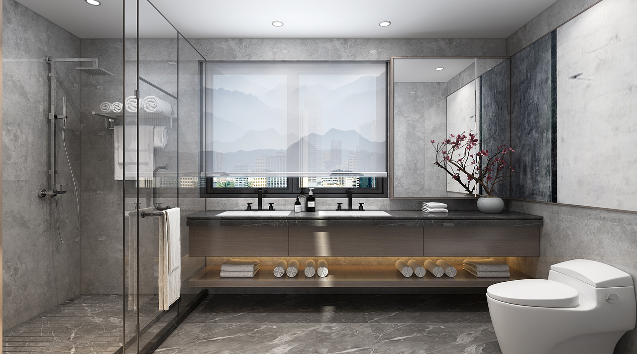 新中式全屋效果图（图ZMjI3MTQ1NTgw） - 家装设计 - 站酷设计师陈轩15956513871原创素材 - 站酷ZCOOL