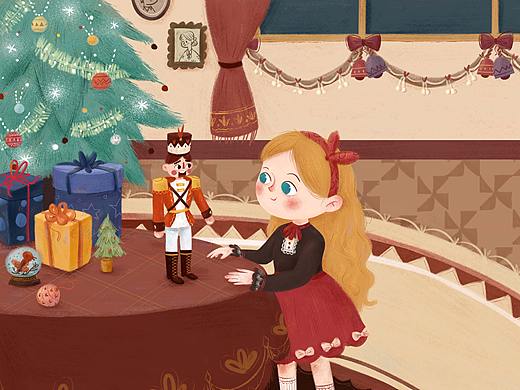 《胡桃夹子》绘本