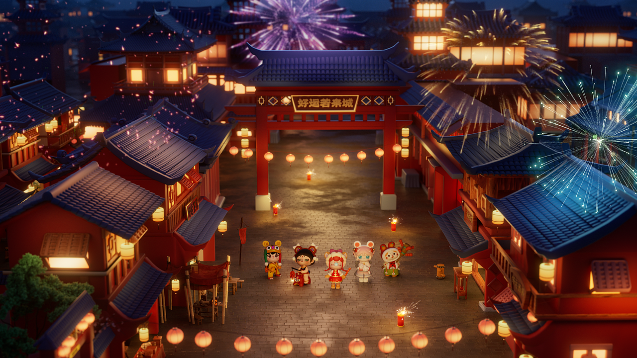 Rolife若来五虎主题系列盲盒视频