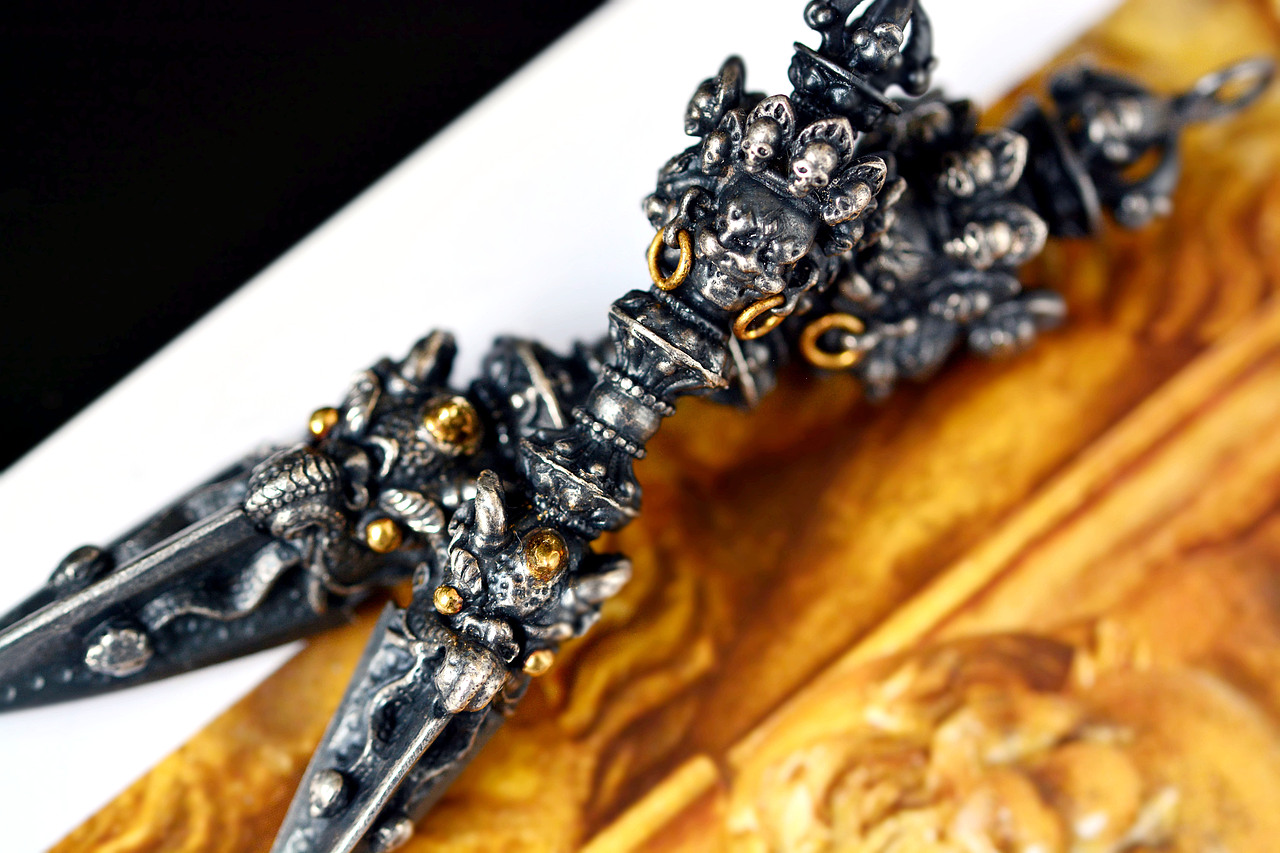 设计师作品|三面六臂,普巴金刚撅