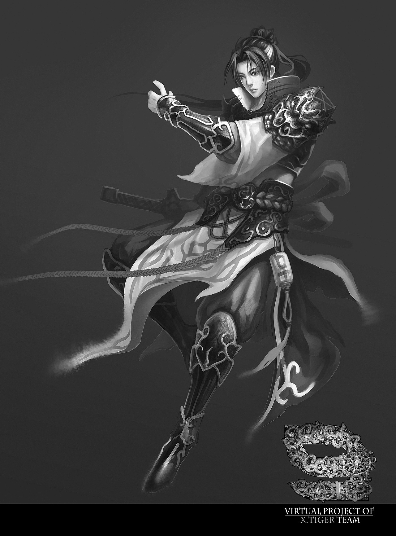 肖壮悦X.tiger学生黑白稿作品（图ZNTY1MDg1Mg==） - 商业插画 - 站酷设计师XR异创神CG学院原创素材 - 站酷ZCOOL