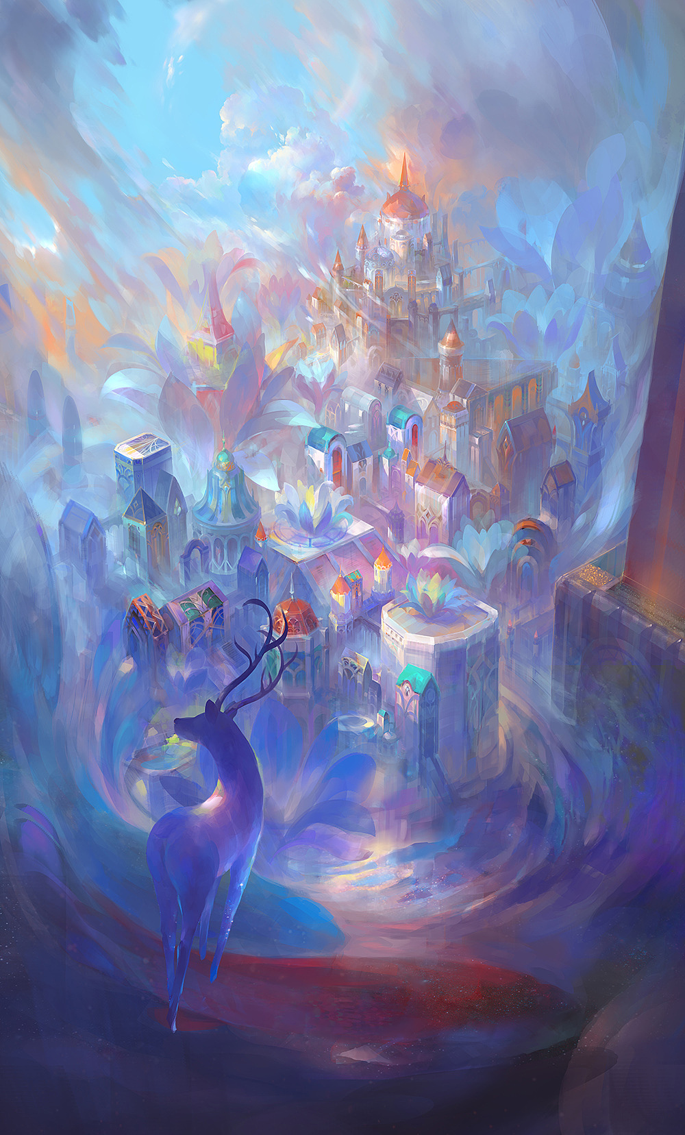 梦-十二月 插画教程（图ZNjc0MzY4MDA=） - 商业插画 - 站酷设计师寒放原创素材 - 站酷ZCOOL