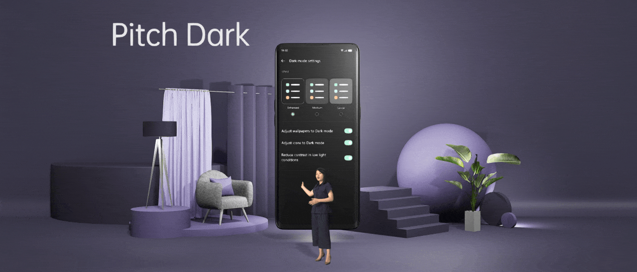 ColorOS 11 发布会视觉包装