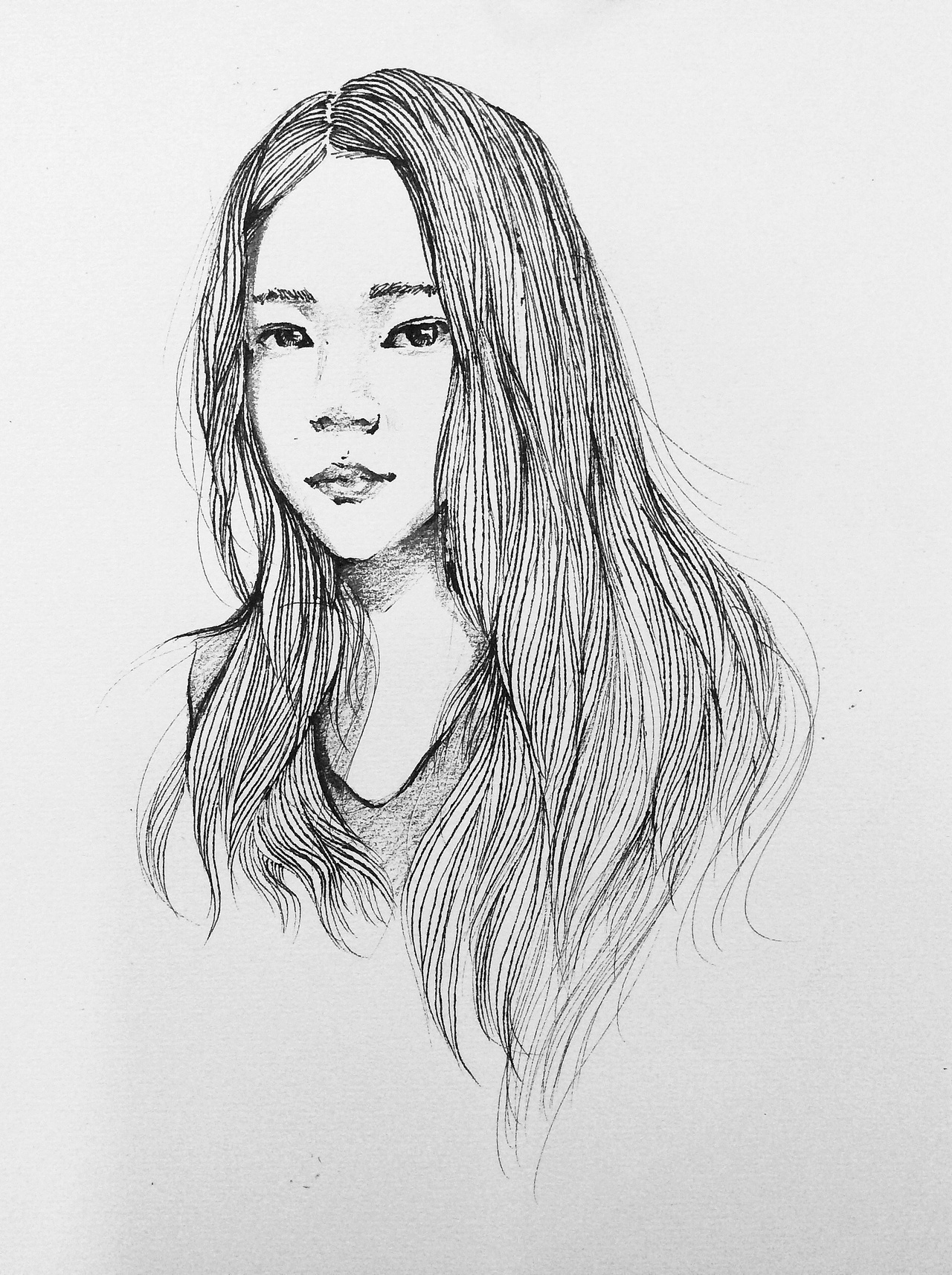 速写真人头像|插画|创作习作|xujieling - 原创作品 - 站酷 (zcool)