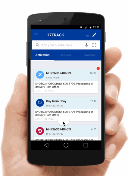 17TRACK项目总结之移动端