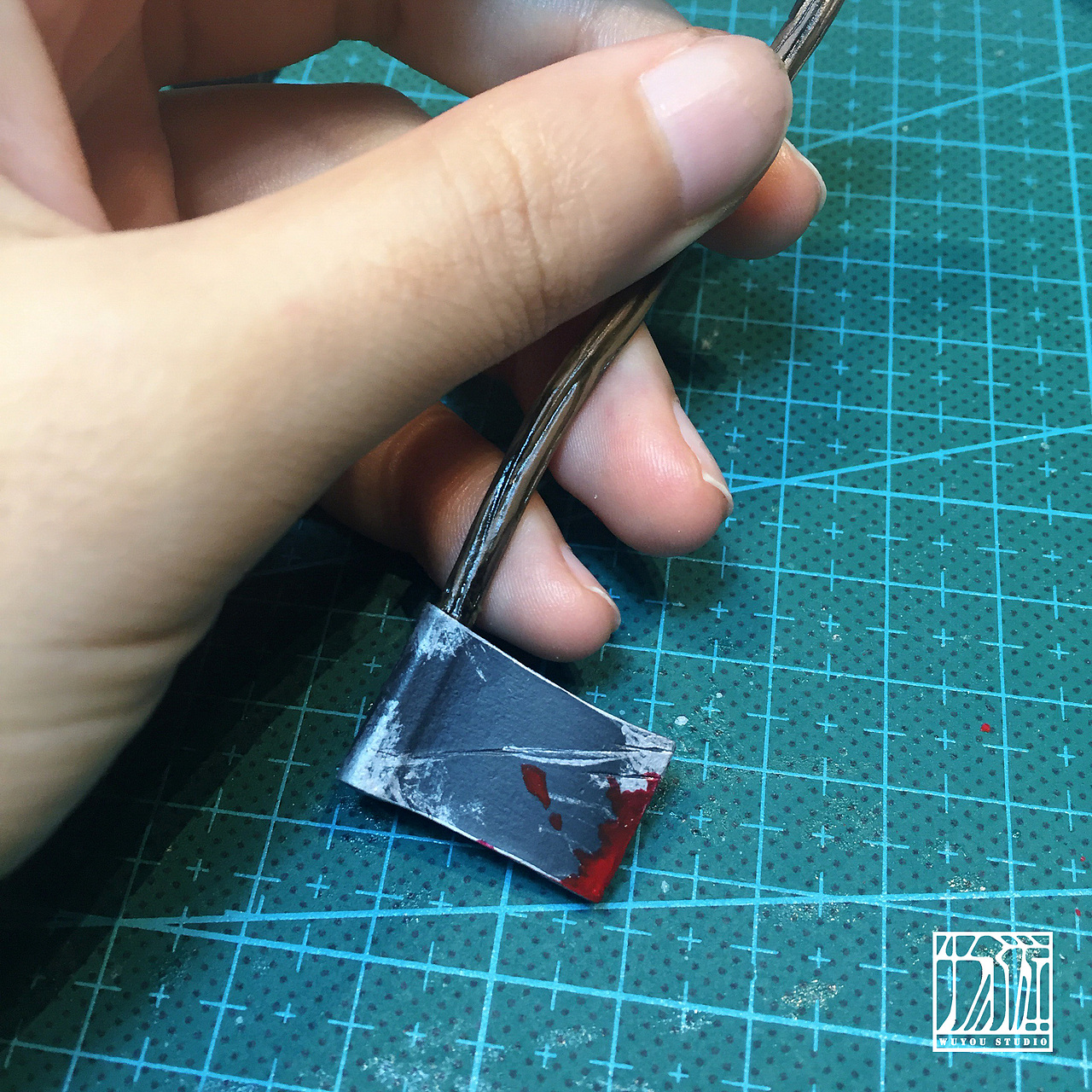 【物游|GK涂装】斧头少女（图ZNTU1NDY2NzY=） - 手办/模玩 - 站酷设计师物游工作室_只只原创素材 - 站酷ZCOOL