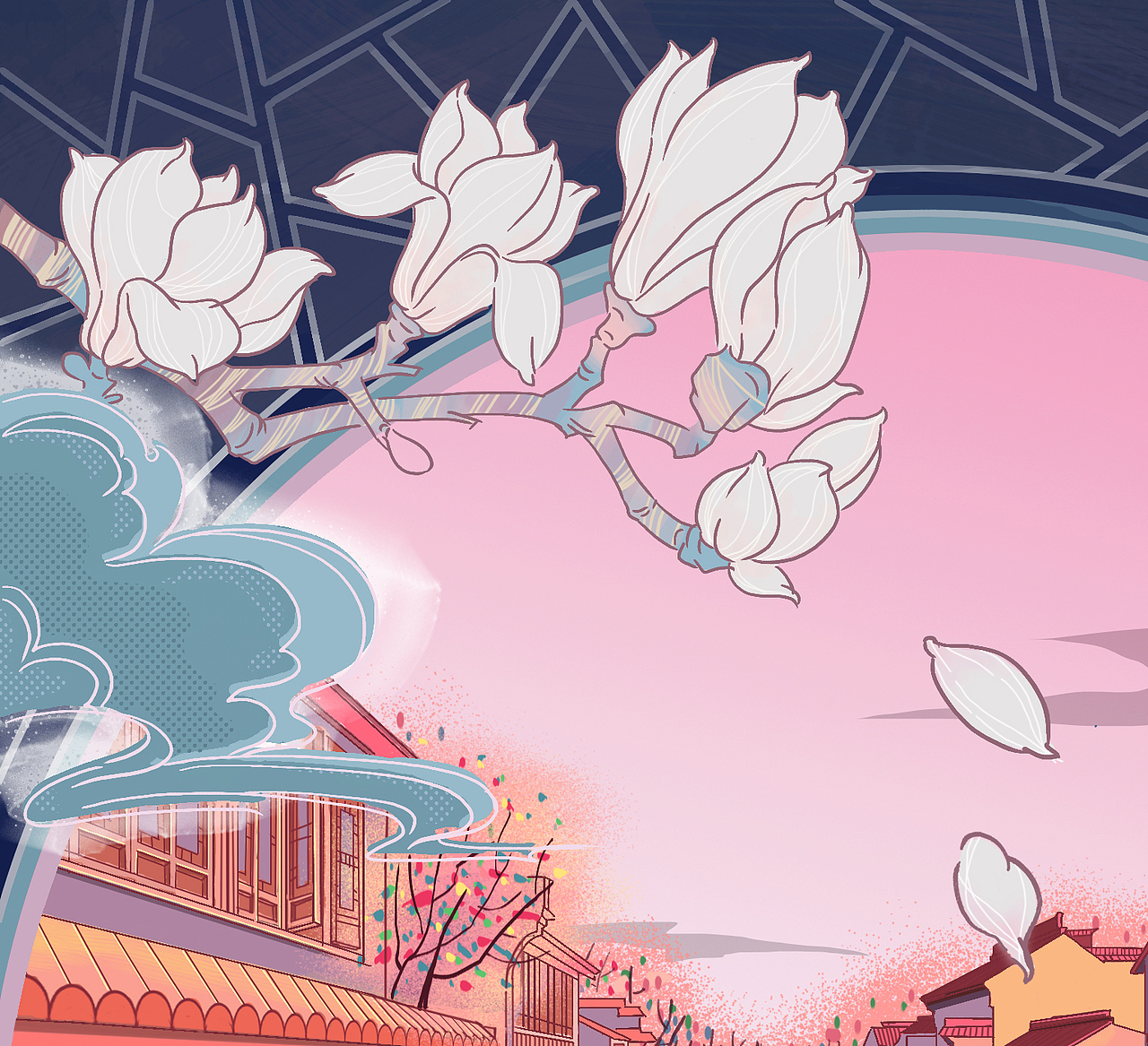 江南好（图ZMTY3MDQwMzgw） - 商业插画 - 站酷设计师文月Ann原创素材 - 站酷ZCOOL
