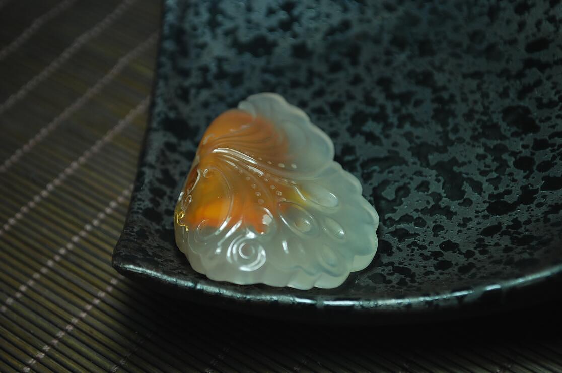 羽化（圖ZNzE0NjM1NDA=） - 首飾設(shè)計(jì) - 站酷設(shè)計(jì)師林浩玉雕工作室原創(chuàng)素材 - 站酷ZCOOL