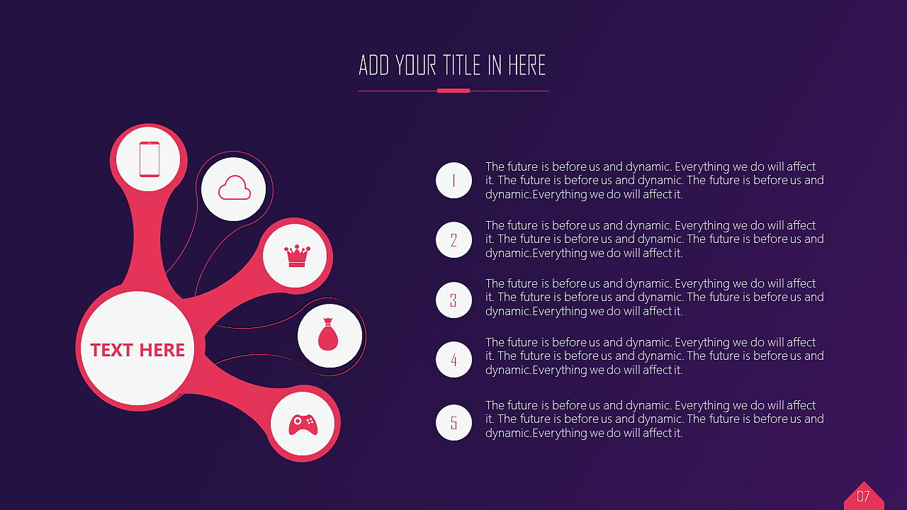 宅寂系列63：极简线条渐变背景扁平互联网总结报告PPT模板