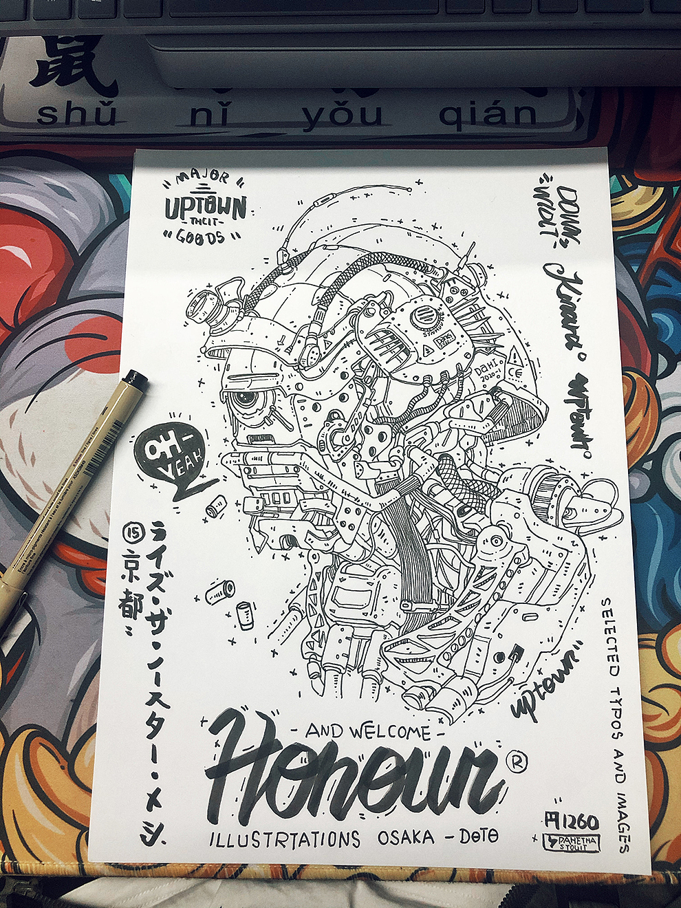 手绘涂鸦-日常（图ZMjI2MzA5MDI4） - 新锐潮流插画 - 站酷设计师elijah多力原创素材 - 站酷ZCOOL