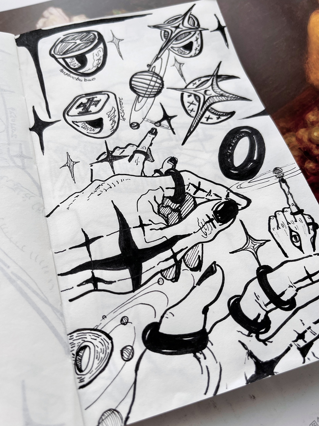 一些用速写记录的灵感（图ZMjg5NDgwODE2） - 绘画 - 站酷设计师DABAICHEN大白原创素材 - 站酷ZCOOL