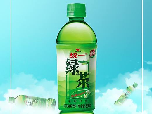 统一绿茶 海报