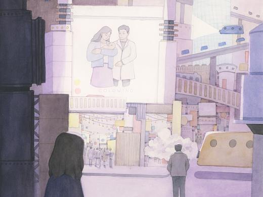 今年一些給小說的插畫（個人主頁-ZNDEzODgwMzY=） - 商業(yè)插畫 - 站酷設計師冷_風原創(chuàng)素材 - 站酷ZCOOL