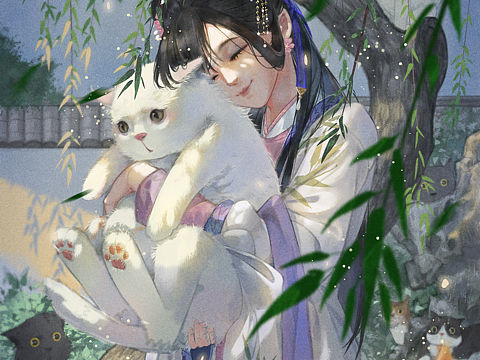 吸猫（个人主页-ZNjgwMjE4MzI=） - 创作习作 - 站酷设计师野生老古头原创素材 - 站酷ZCOOL