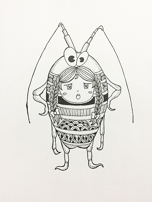 線描（圖ZMTEyMzk5MjA0） - 藝術插畫 - 站酷設計師陳蛋比原創(chuàng)素材 - 站酷ZCOOL