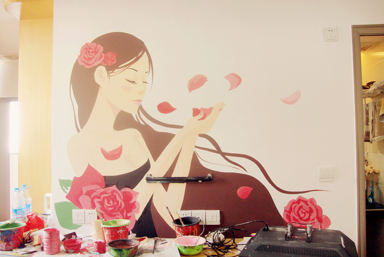 川美墙绘,目前主要经营:大型餐饮酒店会所壁画,大型外墙装饰壁画,酒吧