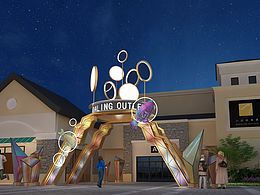 給北京奧特萊斯設(shè)計的一些美陳and櫥窗