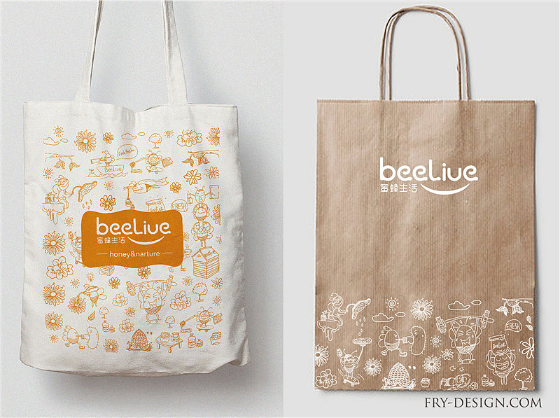 方人也品牌形象_蜜蜂生活品牌形象整合（图ZNDAwMDk2NTY=） - 品牌 - 站酷设计师xmdpx1原创素材 - 站酷ZCOOL