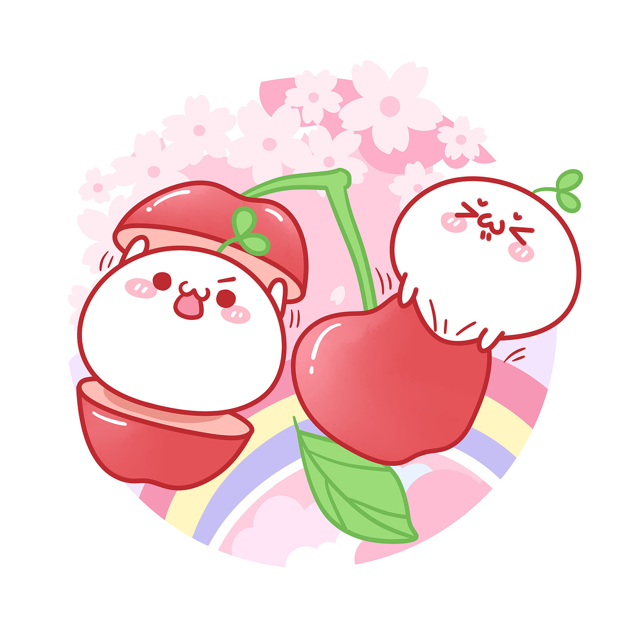 【头像×长草颜团子】今日份的水果团子，请查收*(੭*ˊᵕˋ)੭*ଘ 【9P】（图ZNzM1ODAzMzI=） - 单幅漫画 - 站酷设计师十二栋文化原创素材 - 站酷ZCOOL