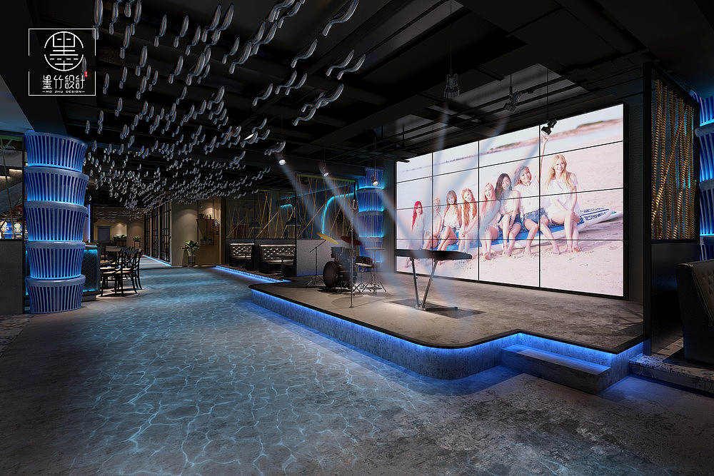 魚上漁海鮮餐廳——西安餐廳設(shè)計公司,海鮮餐廳設(shè)計（圖ZMTU4ODEzNzgw） - 家裝設(shè)計 - 站酷設(shè)計師西安餐館設(shè)計公司原創(chuàng)素材 - 站酷ZCOOL