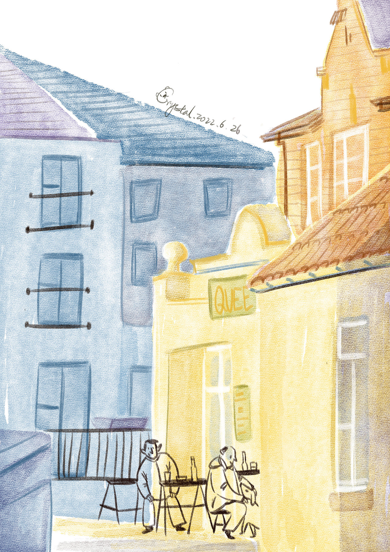 城市速写总结|速写插画（图ZMzEzNjgwMjUy） - 创作习作 - 站酷设计师张小熊_Crystal原创素材 - 站酷ZCOOL