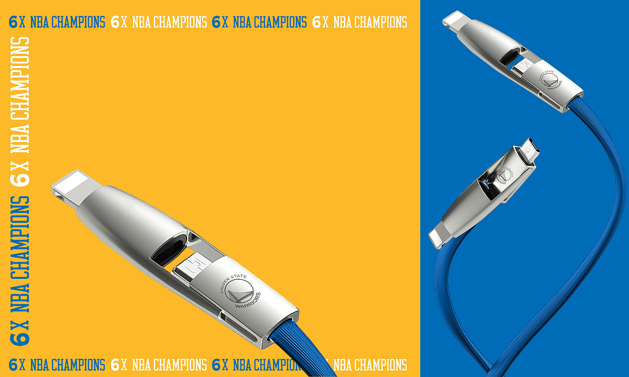 NBA 冠军展衍生品设计——勇士队 & 马刺队