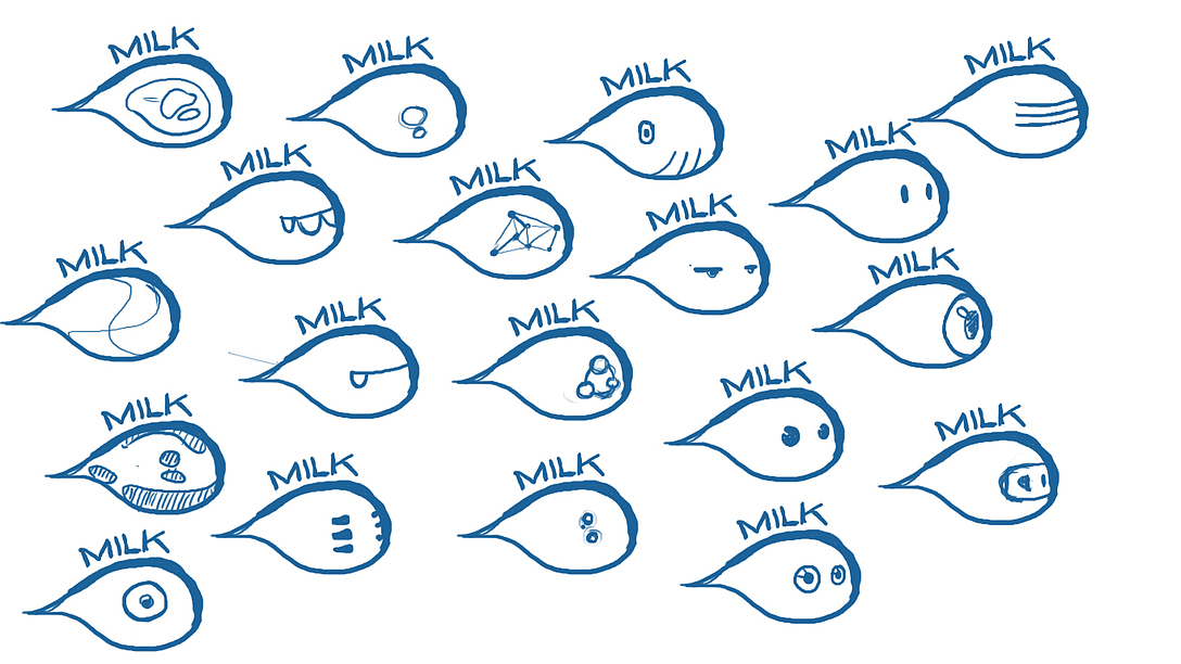 「MILK WHALES」（图ZMjA1NzI4MjA4） - IP形象 - 站酷设计师Mai_yh原创素材 - 站酷ZCOOL