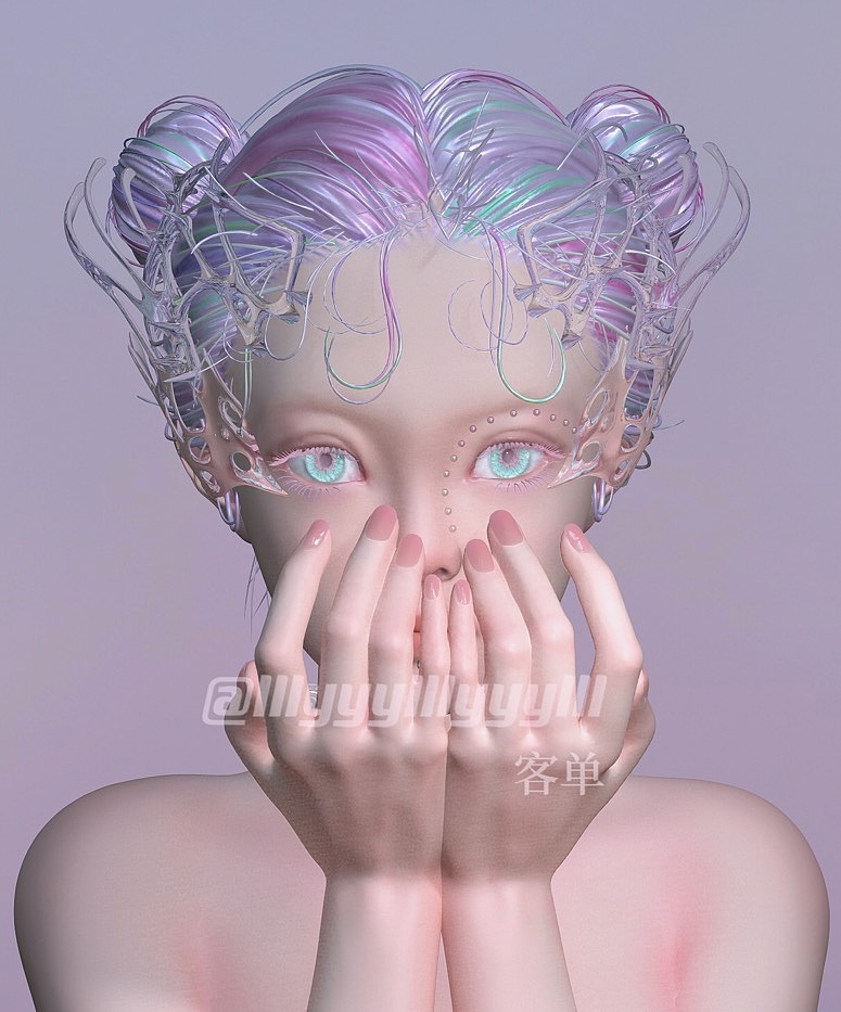 听说手机也可以建模虚拟数字人（图ZMzI1NzMwMjY0） - 人物/生物 - 站酷设计师lllyyylllyyylll原创素材 - 站酷ZCOOL