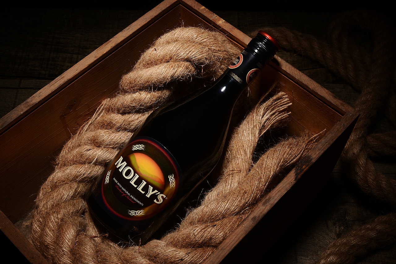 巧克力与酒 库存图